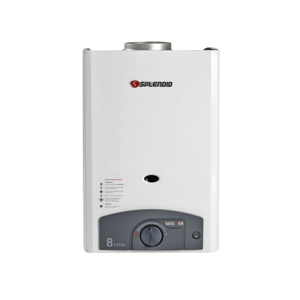 CALEFONT SPLENDID MASTER IONIZADO 8 LITROS - GAS LICUADO