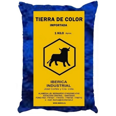 TIERRA DE COLOR IBÉRICA AZUL PRIMERA 1 KILO