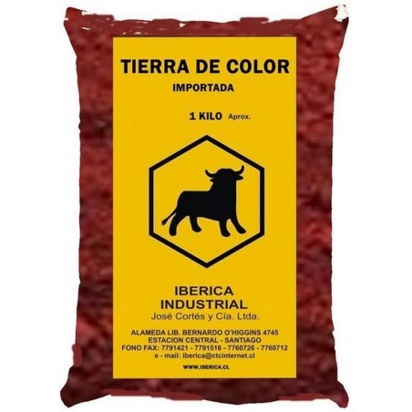 TIERRA DE COLOR IBÉRICA ROJO LIVIANO 1 KILO