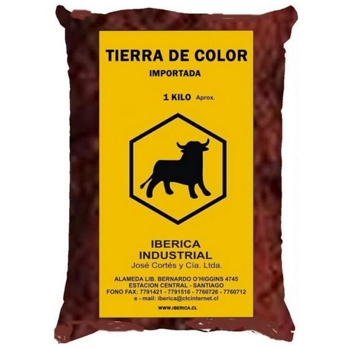 TIERRA DE COLOR IBÉRICA ROJO PRIMERA 1 KILO
