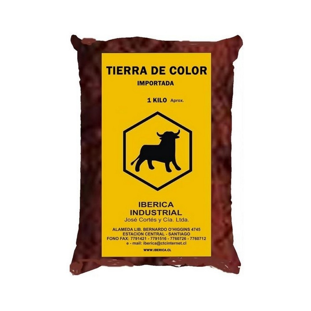 TIERRA DE COLOR IBÉRICA ROJO PRIMERA 1 KILO