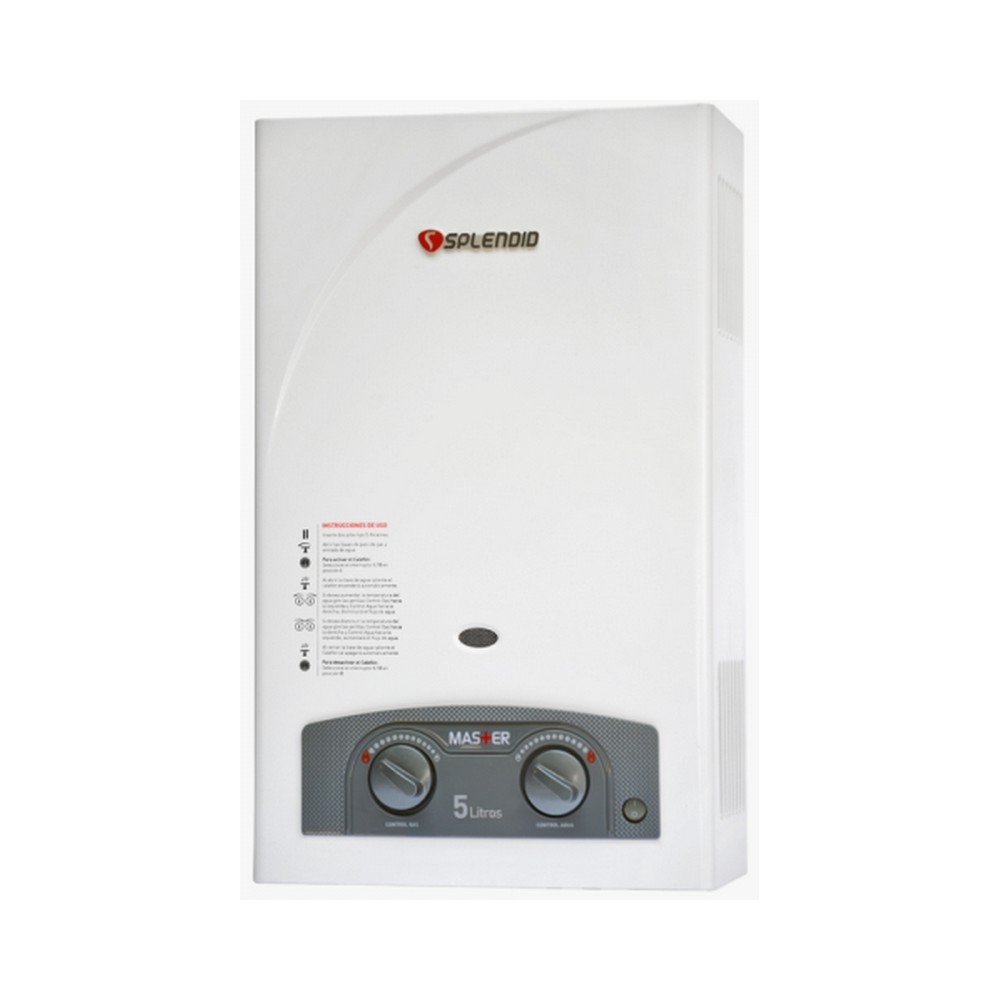 CALEFONT SPLENDID MASTER IONIZADO - 5 LITROS GAS LICUADO