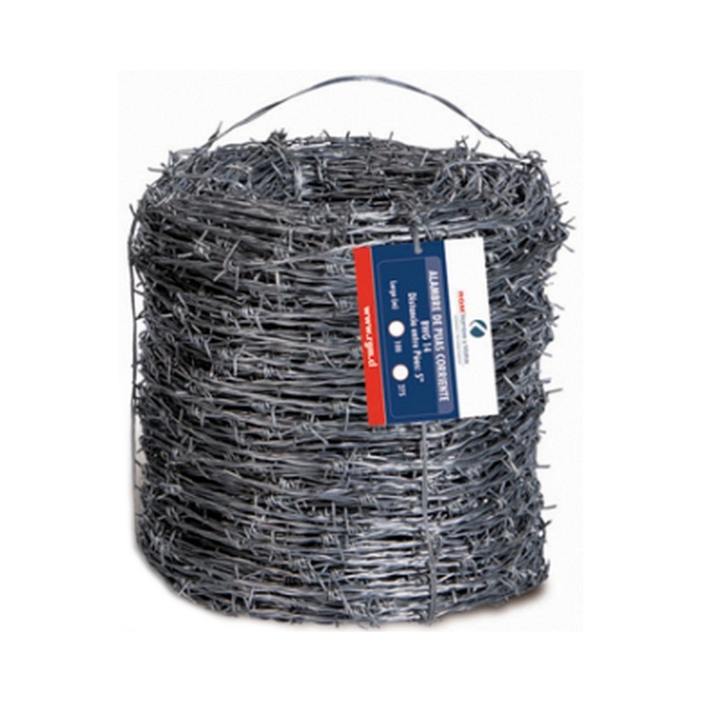 ALAMBRE DE PUAS  14 X 275 MTS