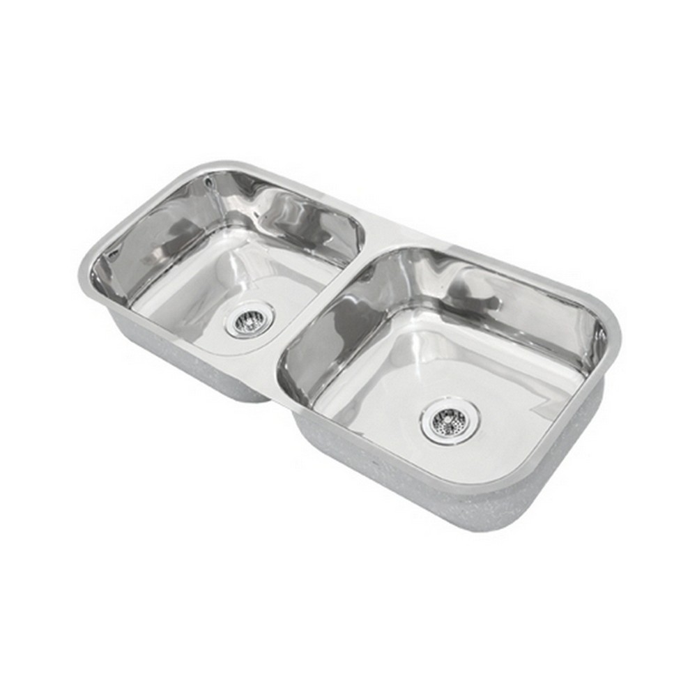 LAVAPLATO  INOXIDABLE  STRAKEN 382 DOBLE 83 X 34