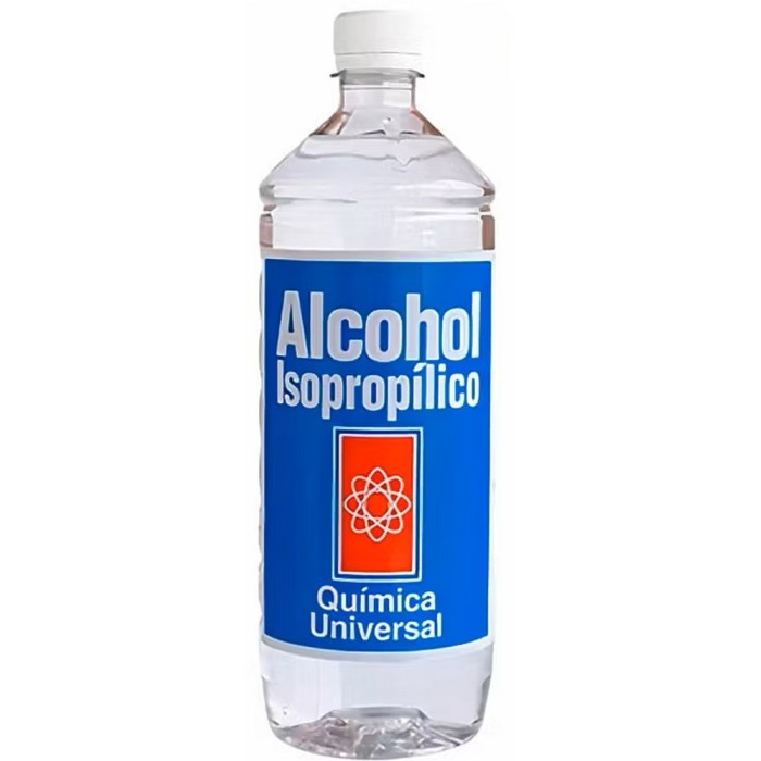 ALCOHOL ISOPROPILICO QUIMICA UNIVERSAL 1 LITRO