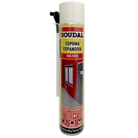 ESPUMA DE POLIURETANO SOUDAL IGNIFUGA 750ML (157121)
