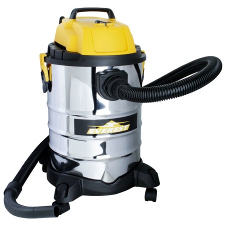 ASPIRADORA EVEREST 30LTS POLVO AGUA 1600W.