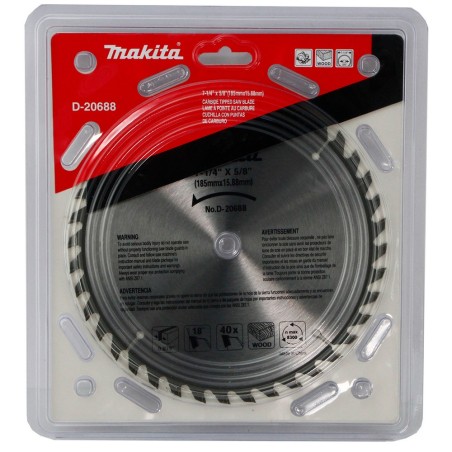 DISCO SIERRA MAKITA D-20688 40 DT 7 1/4