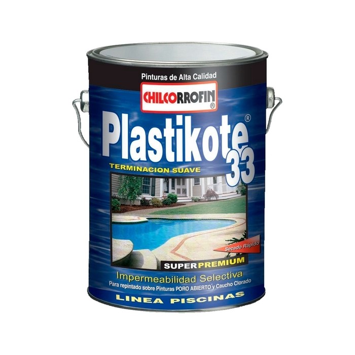 PLASTIKOTE 33 GRIS AGUA GALÓN