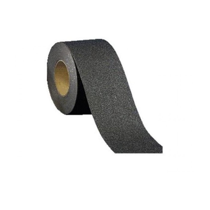 CINTA ANTIDESLIZANTE QRUBBER 48 MMS X 18 MTS NEGRA