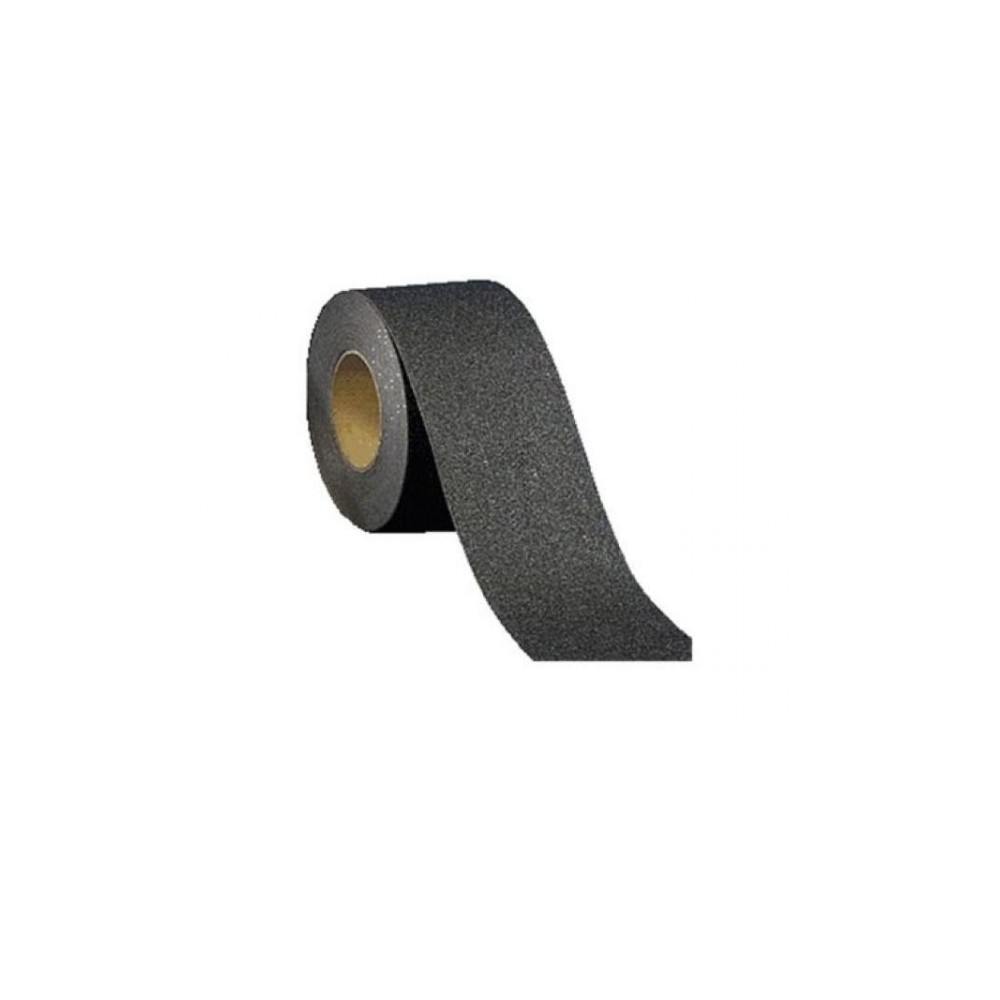 CINTA ANTIDESLIZANTE QRUBBER 48 MMS X 18 MTS NEGRA