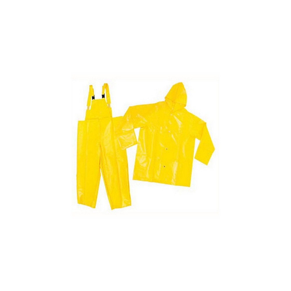 TRAJE PVC  JARDINERA AMARILLO
